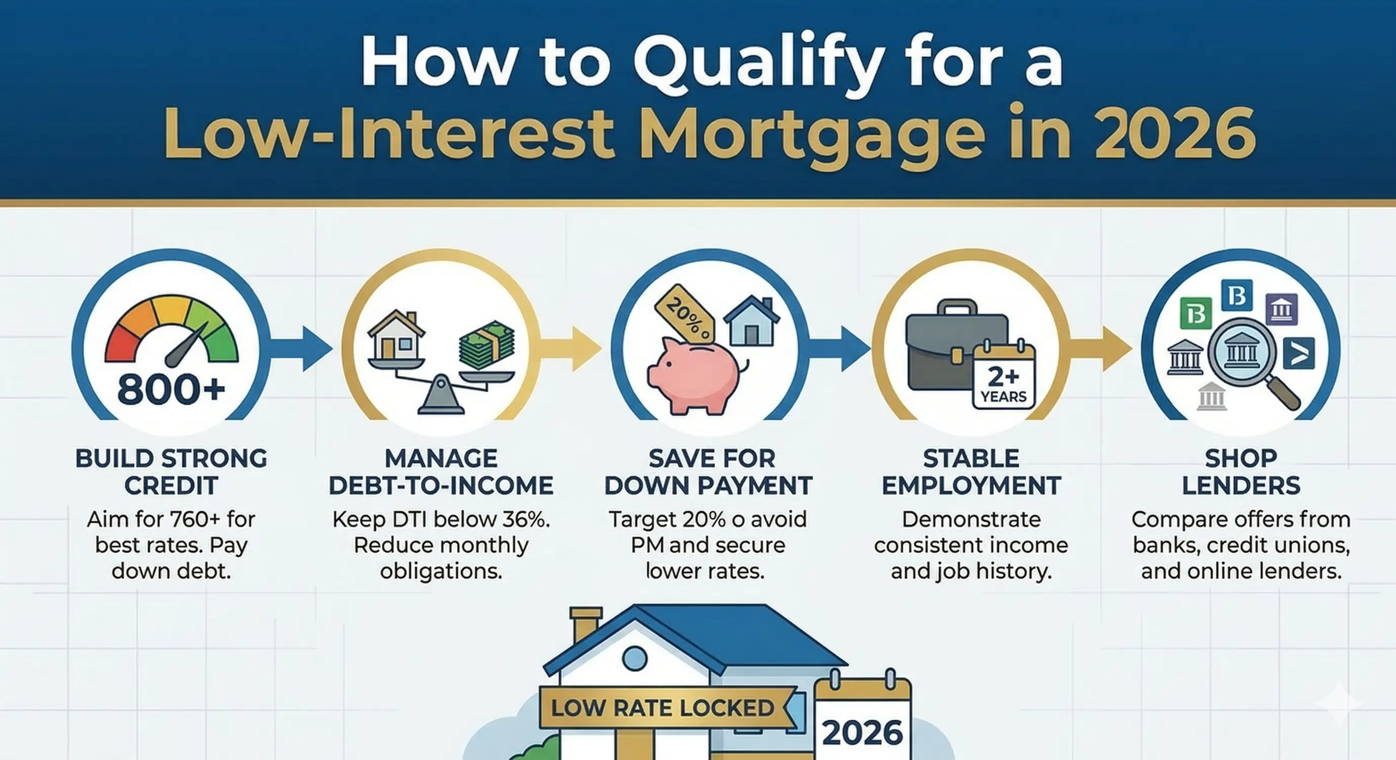 How to Qualify for a Low-Interest Mortgage in 2026 Thumbnail