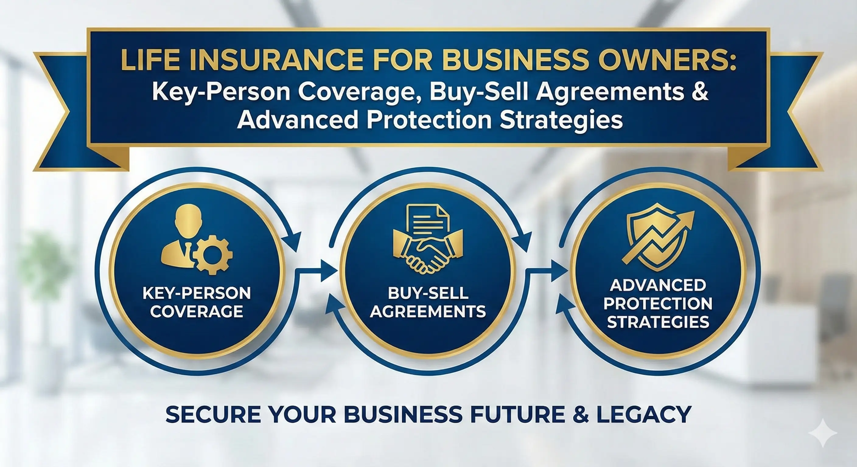 Life Insurance for Business Owners: Key-Person Coverage, Buy-Sell Agreements & Advanced Protection Strategies Thumbnail