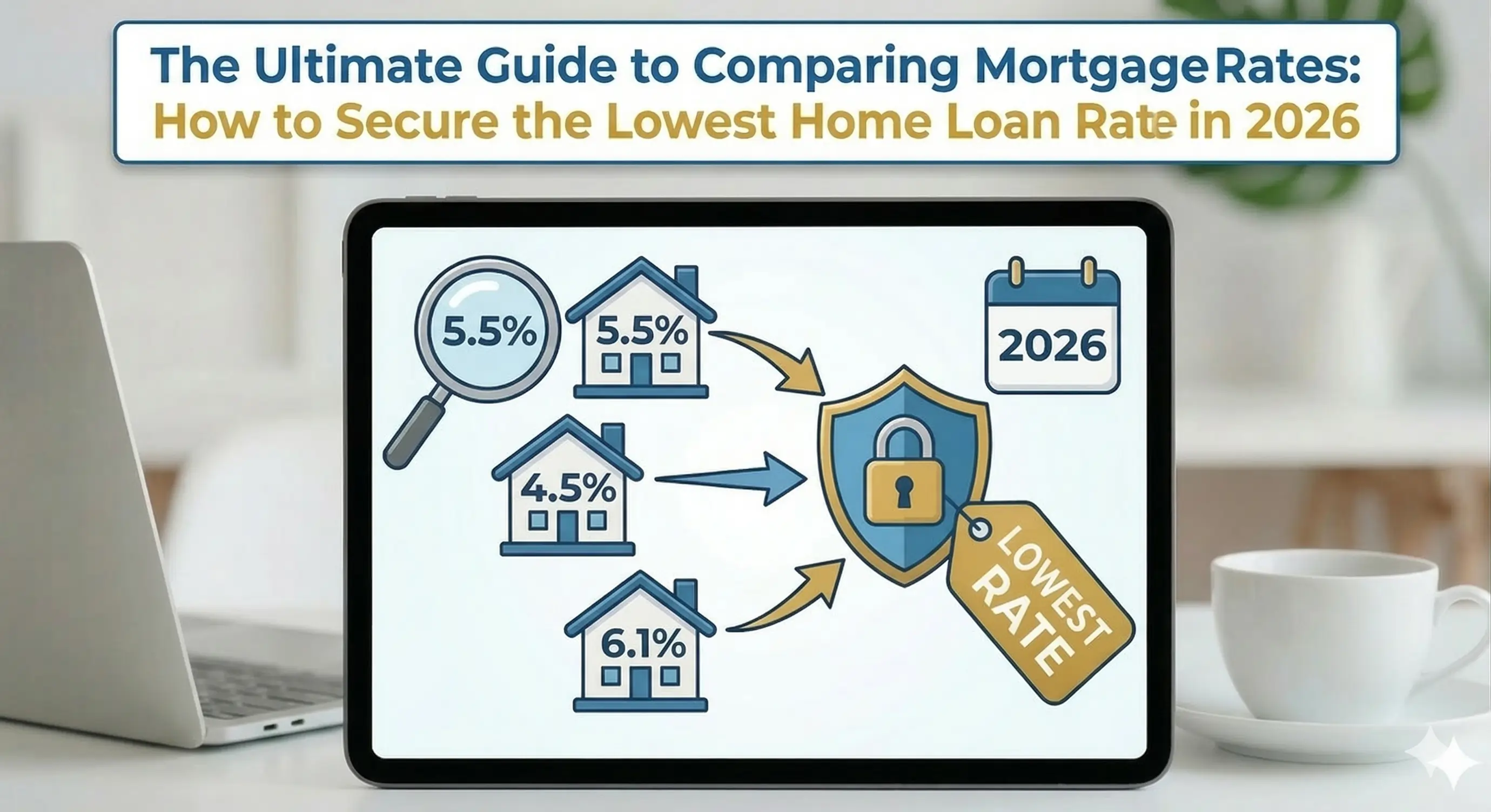 The Ultimate Guide to Comparing Mortgage Rates: How to Secure the Lowest Home Loan Rate in 2026 Thumbnail
